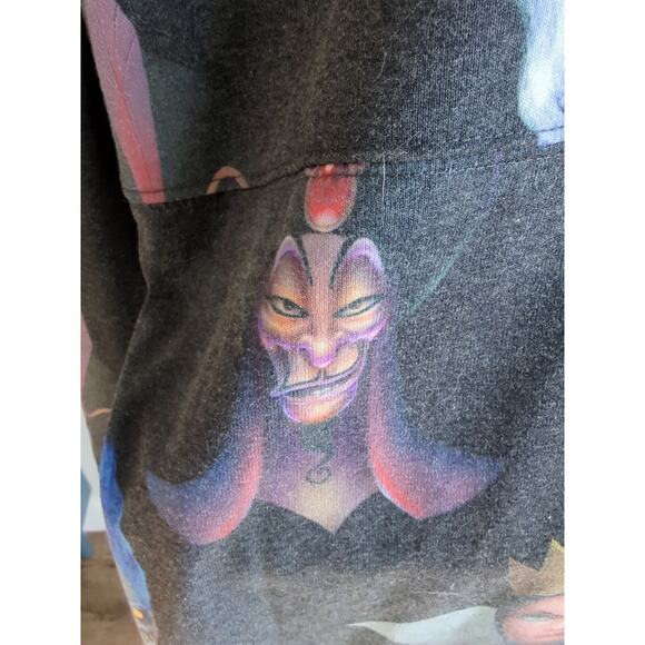 Disney Parks Villains Up to No Good Crew Spirit Jersey Faded Shirt Size S - Picture 7 of 8